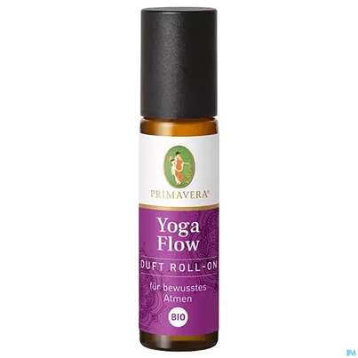 Sie sehen eine Packung Primavera Duft Roll-on Bio Yoga Flow 10ml, Produktbild: 02 Primavera Duft Roll-on Bio Yoga Flow 10ml, A-Nr.: 4614124 - 02