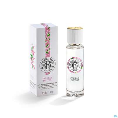 Sie sehen eine Packung Roger&gallet Feuille De Thé Duftendes Wohlfühl-wasser 30ml, Produktbild: 05 Roger&gallet Feuille De Thé Duftendes Wohlfühl-wasser 30ml, A-Nr.: 5668872 - 05