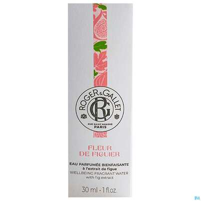 Sie sehen eine Packung Roger&gallet Fleur De Figuier Duftendes Wohlfühl-wasser 30ml, Produktbild: 02 Roger&gallet Fleur De Figuier Duftendes Wohlfühl-wasser 30ml, A-Nr.: 5668808 - 02