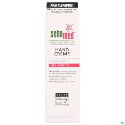 Sebamed Trockene Haut Hand Creme Urea 5% Parfumfrei 75ml, A-Nr.: 4084962 - 01