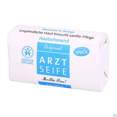 Sie sehen eine Packung Seifen Speick Arztseife Sensitive Nr 61089 100g, Produktbild: 02 Seifen Speick Arztseife Sensitive Nr 61089 100g, A-Nr.: 3187938 - 02