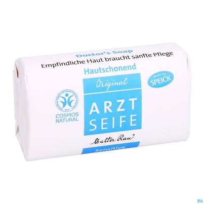 Sie sehen eine Packung Seifen Speick Arztseife Sensitive Nr 61089 100g, Produktbild: 03 Seifen Speick Arztseife Sensitive Nr 61089 100g, A-Nr.: 3187938 - 03