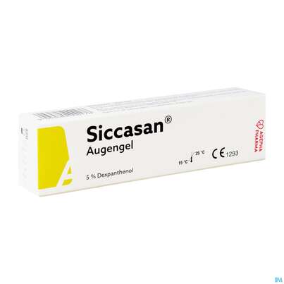 Sie sehen eine Packung Augengel Siccasan Ce 10g, Produktbild: 03 Augengel Siccasan Ce 10g, A-Nr.: 4249736 - 03