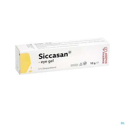 Sie sehen eine Packung Augengel Siccasan Ce 10g, Produktbild: 02 Augengel Siccasan Ce 10g, A-Nr.: 4249736 - 02