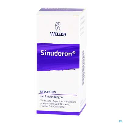Sie sehen eine Packung Sinudoron Tropfen 50ml, Produktbild: 02 Sinudoron Tropfen 50ml, A-Nr.: 4090951 - 02