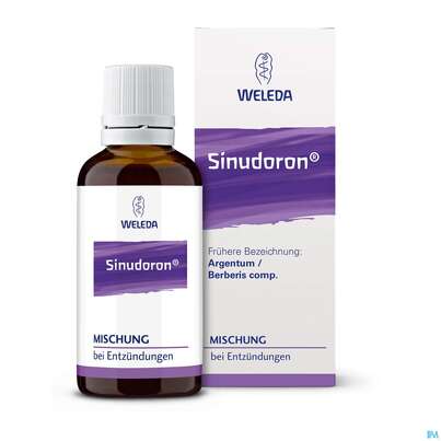 Sie sehen eine Packung Sinudoron Tropfen 50ml, Produktbild: 03 Sinudoron Tropfen 50ml, A-Nr.: 4090951 - 03