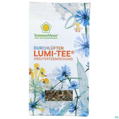 Sie sehen eine Packung Sonnenmoor Tee Lose Lumi 50g, Produktbild: 01 Sonnenmoor Tee Lose Lumi 50g, A-Nr.: 5207148 - 01