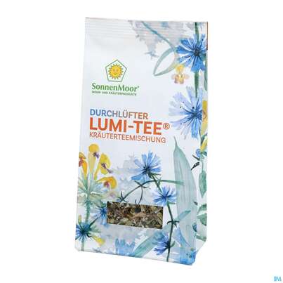 Sie sehen eine Packung Sonnenmoor Tee Lose Lumi 50g, Produktbild: 02 Sonnenmoor Tee Lose Lumi 50g, A-Nr.: 5207148 - 02