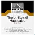 Sie sehen eine Packung Tiroler Steinoel Haussalbe 100ml, Produktbild: 01 Tiroler Steinoel Haussalbe 100ml, A-Nr.: 0143952 - 01