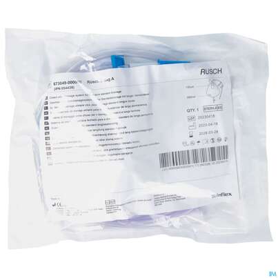 Sie sehen eine Packung Urinbeutel/system -ruesch S-bag Geschlossen +bodenablassventil 2l Nr 673049 T-tap 1st, Produktbild: 01 Urinbeutel/system -ruesch S-bag Geschlossen +bodenablassventil 2l Nr 673049 T-tap 1st, A-Nr.: 3471438 - 01