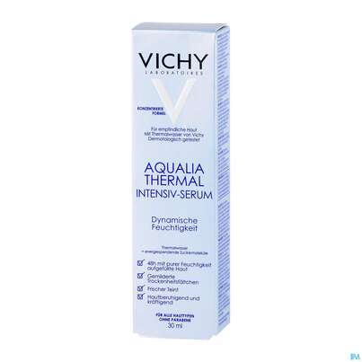 Sie sehen eine Packung Vichy Aqualia/thermal 2014 Feuchtigkeitspflege Serum Dynamisch 30ml, Produktbild: 02 Vichy Aqualia/thermal 2014 Feuchtigkeitspflege Serum Dynamisch 30ml, A-Nr.: 4248731 - 02