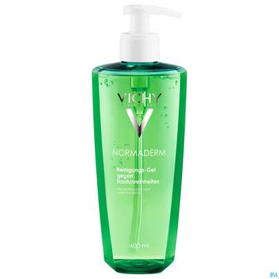 Sie sehen eine Packung Vichy Normaderm Reinigungs -gel 400ml, Produktbild: 01 Vichy Normaderm Reinigungs -gel 400ml, A-Nr.: 3438547 - 01