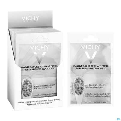 Vichy Purete Thermale Maske/duo-sachet Porenverfeinernd 12ml, A-Nr.: 4491816 - 05