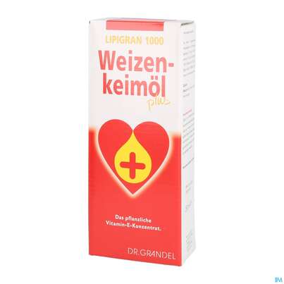 Sie sehen eine Packung Weizenkeim Oel Lipigran Dr.grandel Plus Nr 1636 250ml, Produktbild: 03 Weizenkeim Oel Lipigran Dr.grandel Plus Nr 1636 250ml, A-Nr.: 1761468 - 03