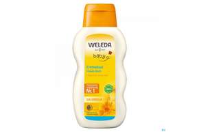 Sie sehen eine Packung Weleda Calendula Cremebad 200ml, Produktbild: 01 Weleda Calendula Cremebad 200ml, A-Nr.: 3934950 - 01