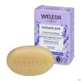 Sie sehen eine Packung Weleda Feste Duschpflege Lavender +vetiver 75g, Produktbild: 02 Weleda Feste Duschpflege Lavender +vetiver 75g, A-Nr.: 5565250 - 02