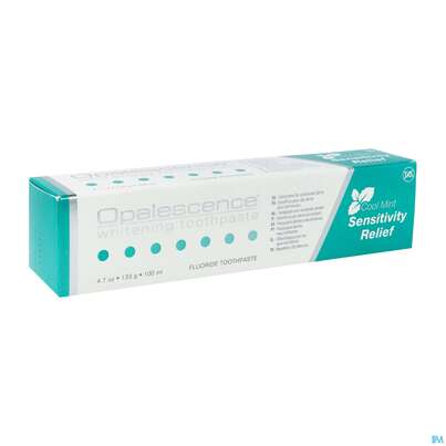 Sie sehen eine Packung Zahnpaste Opalescence Sensitiv 133g, Produktbild: 02 Zahnpaste Opalescence Sensitiv 133g, A-Nr.: 4366123 - 02